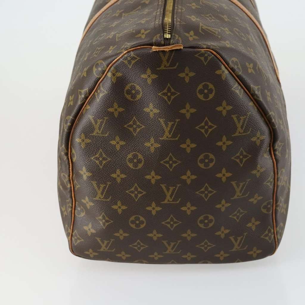 Louis Vuitton Keepall Bag Brown Canvas Fair condition - Inside View