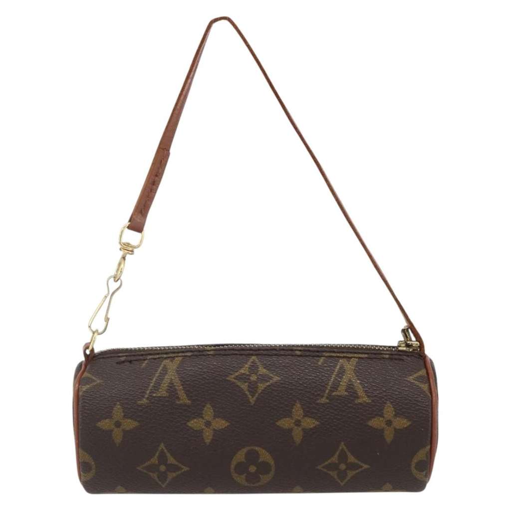 Louis Vuitton Papillon Pochette Brown Canvas Good condition - Back View