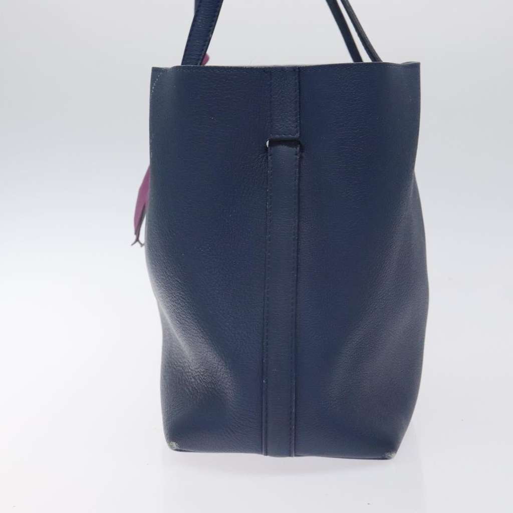 Christian Dior Blossom Handbag Blue Leather Good condition - Model View