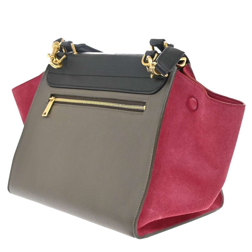 Celine Tricolor Trapeze Bag Other Leather Good condition - Model View