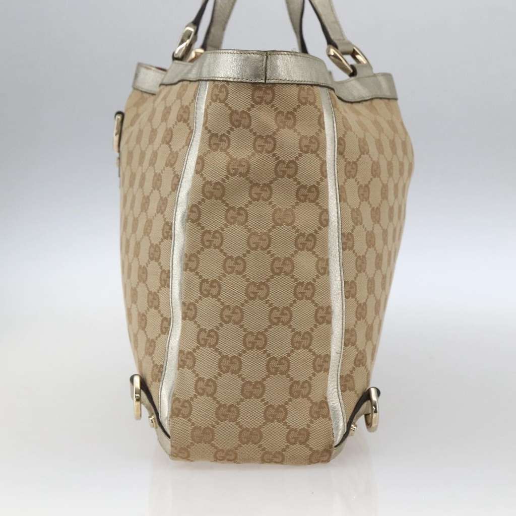 Gucci Abbey Tote Beige Canvas Fair condition - Inside View