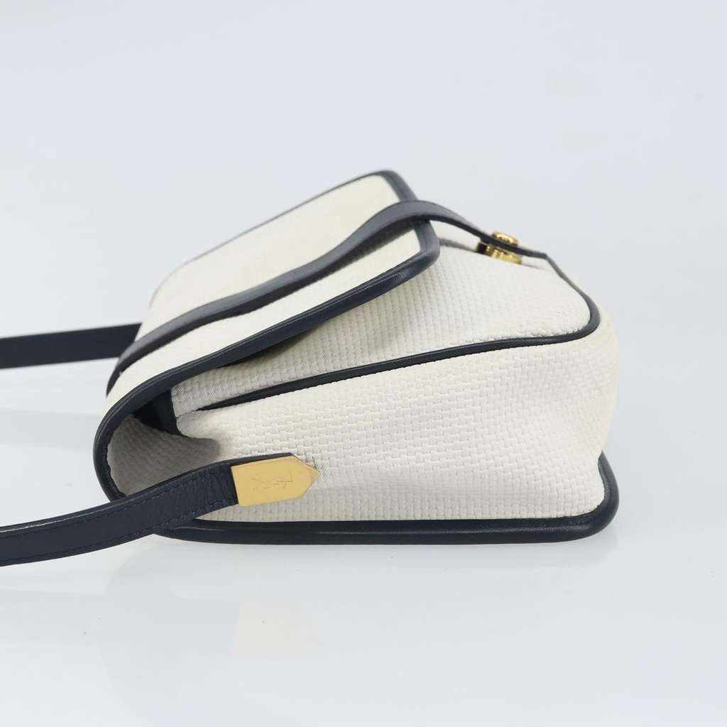 Saint Laurent Vintage Shoulder Bag White Fair condition - Model View