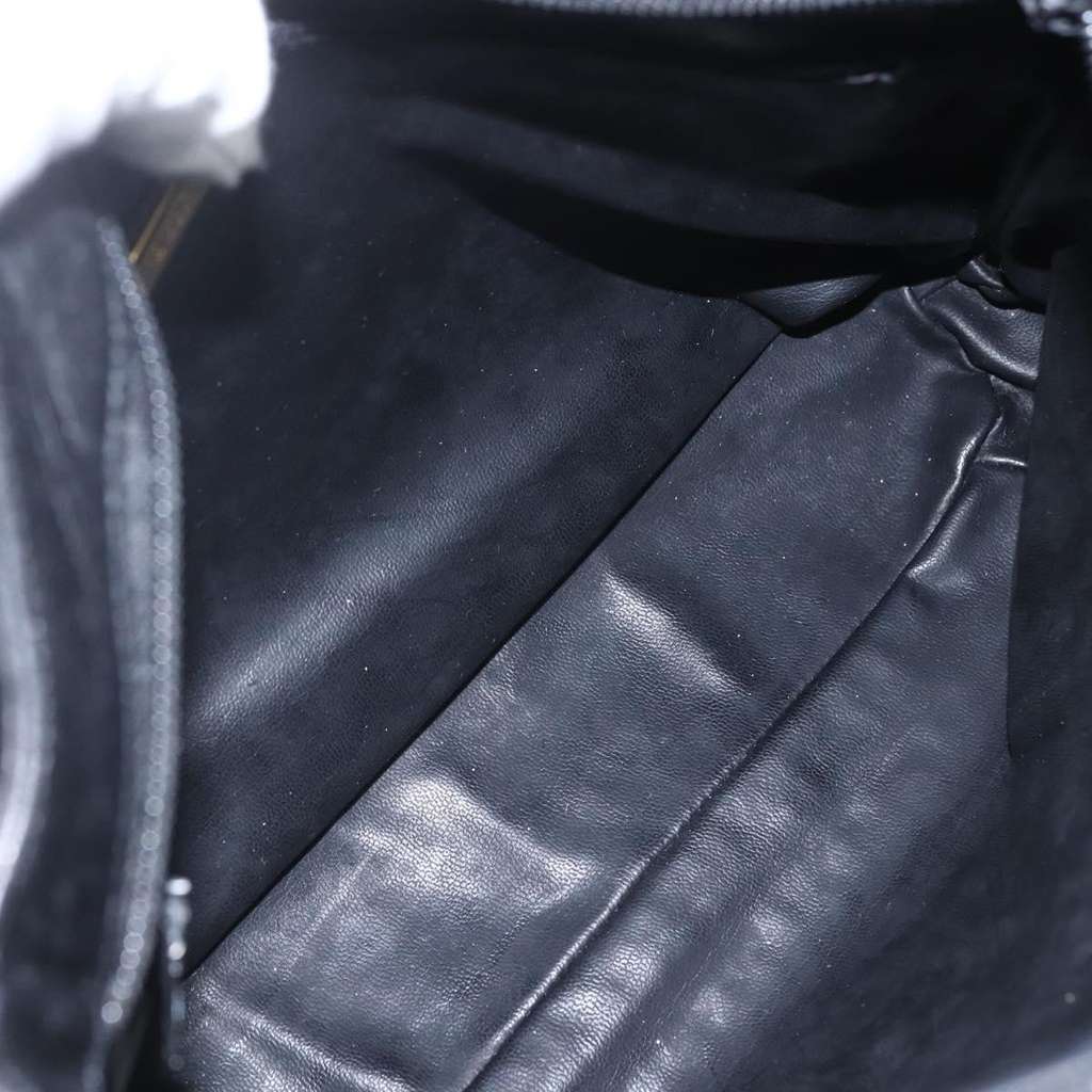 Bally Vintage Tote Bag Black Leather Fair condition - Box View