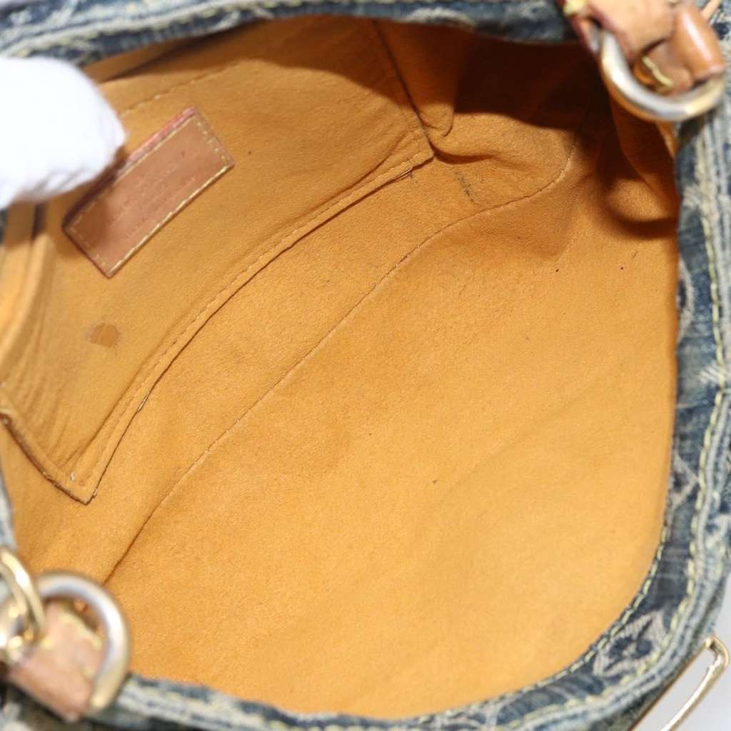 Louis Vuitton Pleaty Raye Handbag Blue Good condition - Box View