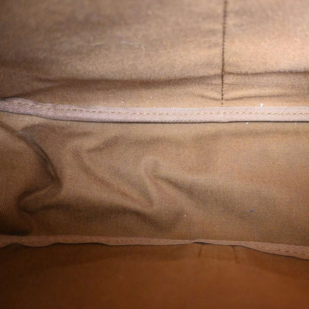 Louis Vuitton Saumur Handbag Brown Canvas Good condition - Box View