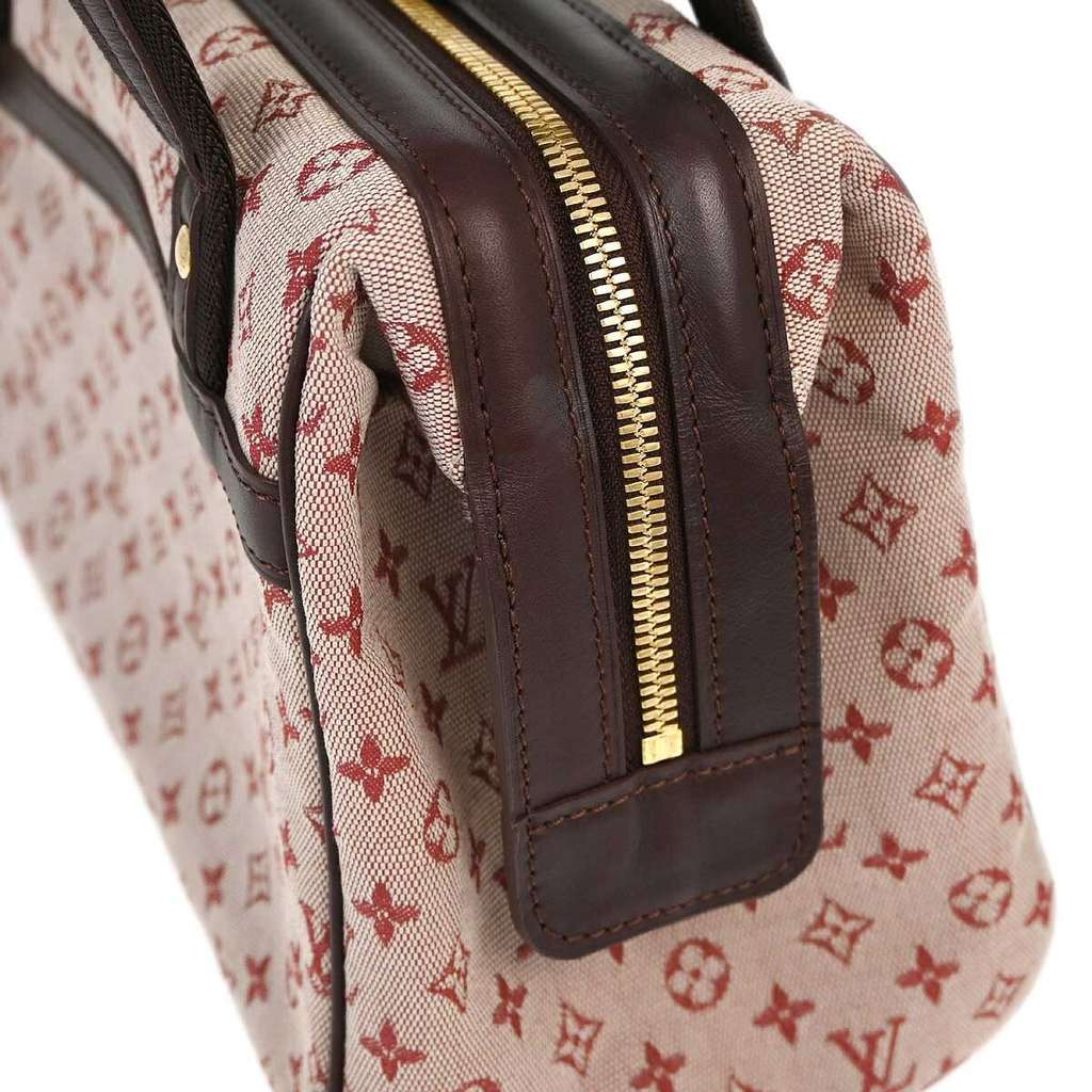 Louis Vuitton Josephine Handbag Burgundy Canvas Good condition - Inside View
