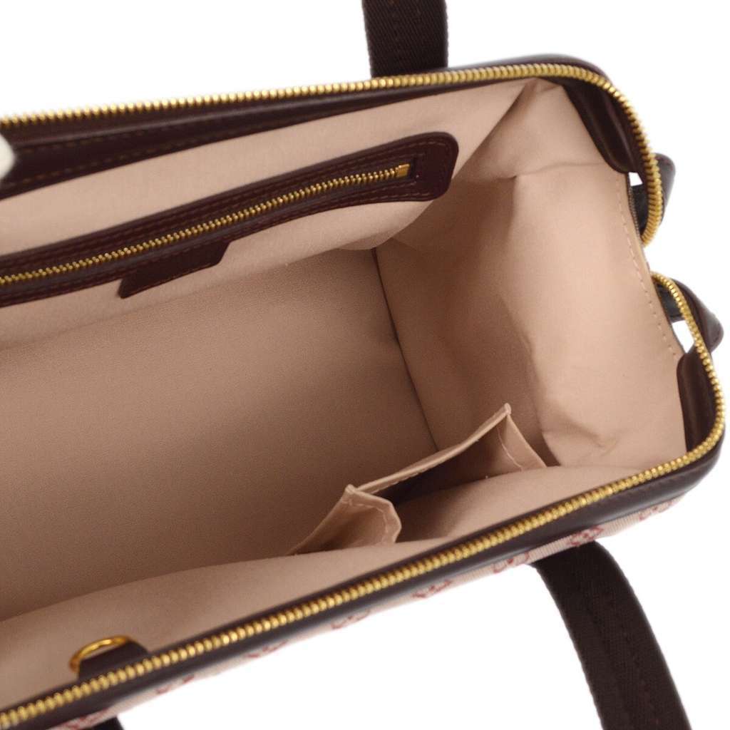 Louis Vuitton Josephine Handbag Burgundy Canvas Good condition - Model View