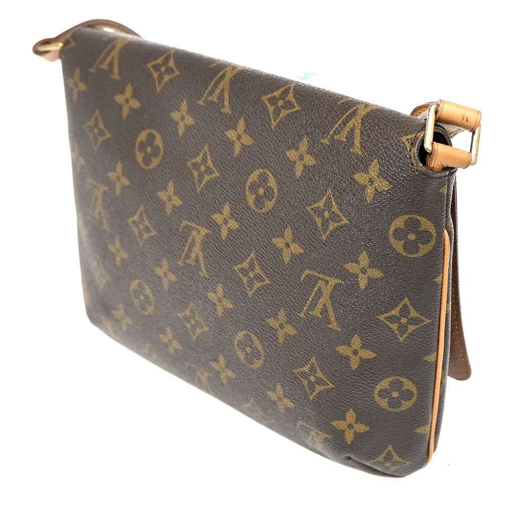 Louis Vuitton Musette Tango Handbag Brown Canvas Good condition - Model View