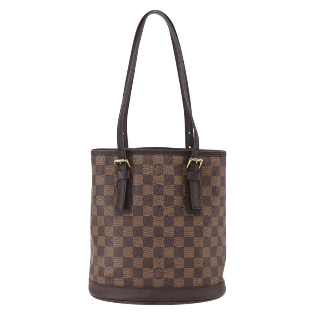 Louis Vuitton Marais Brown Canvas Good condition - Back View