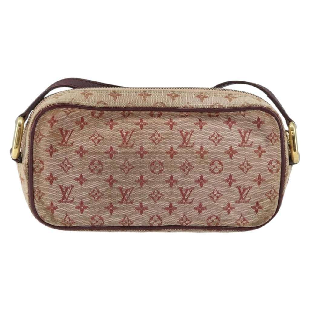 Louis Vuitton Juliette Crossbody Bag Red Canvas Fair condition - Back View