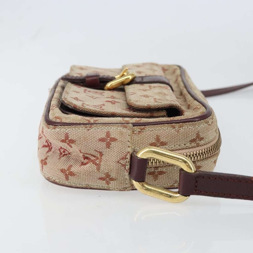 Louis Vuitton Juliette Crossbody Bag Red Canvas Fair condition - Inside View