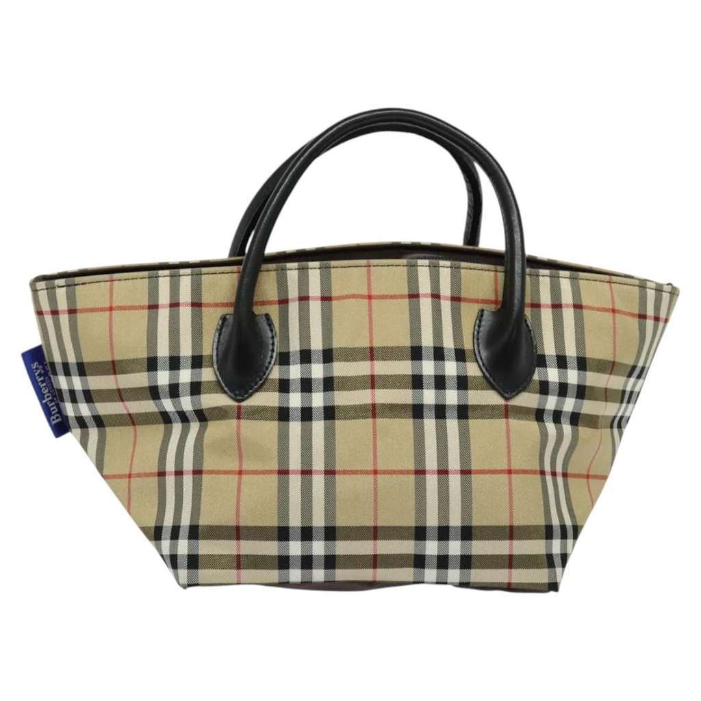 Burberry Nova Check Tote Beige Good condition - Back View