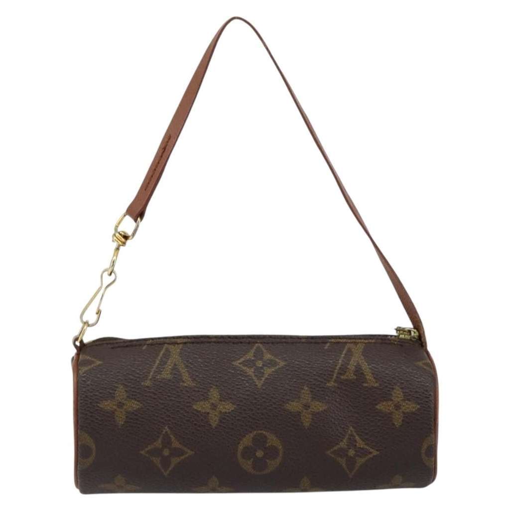 Louis Vuitton Papillon Pochette Brown Canvas Good condition - Back View