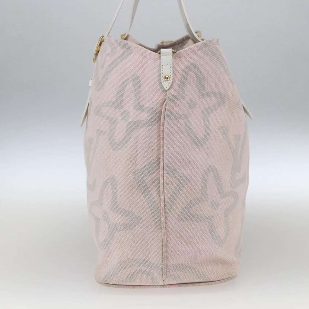 Louis Vuitton Tahitienne Cabas Pink Canvas Good condition - Model View