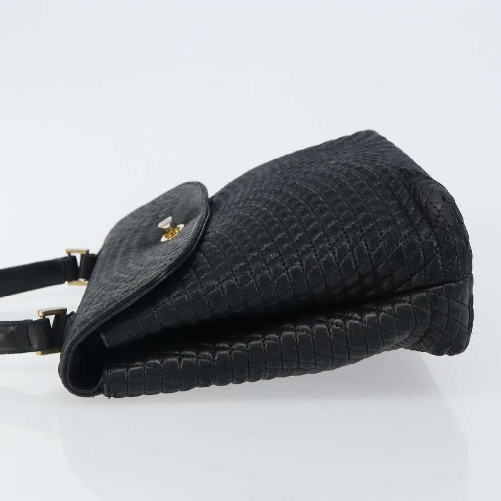 Bally Vintage Handbag Black Leather Good condition - Model View