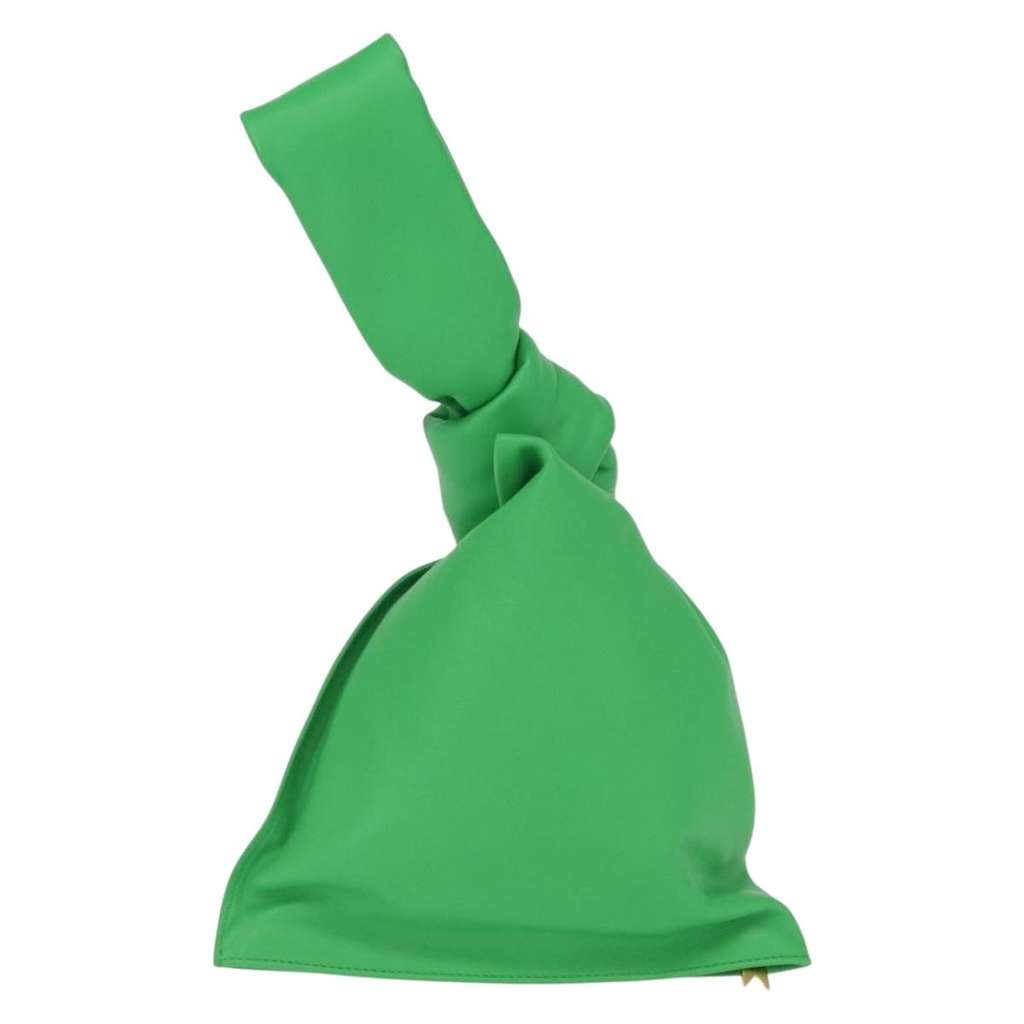 Bottega Veneta BV Twist Bag Green Leather Good condition - Back View