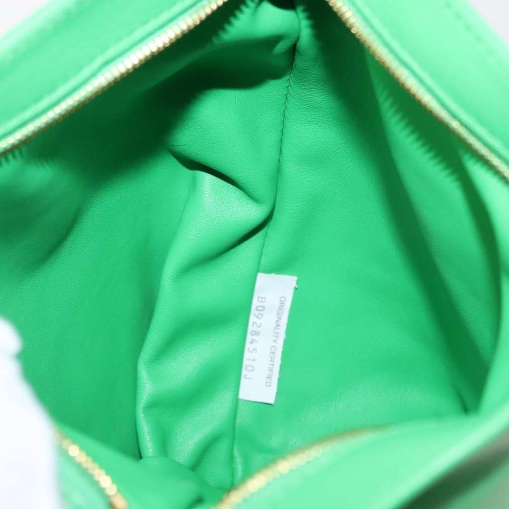 Bottega Veneta BV Twist Bag Green Leather Good condition - Box View