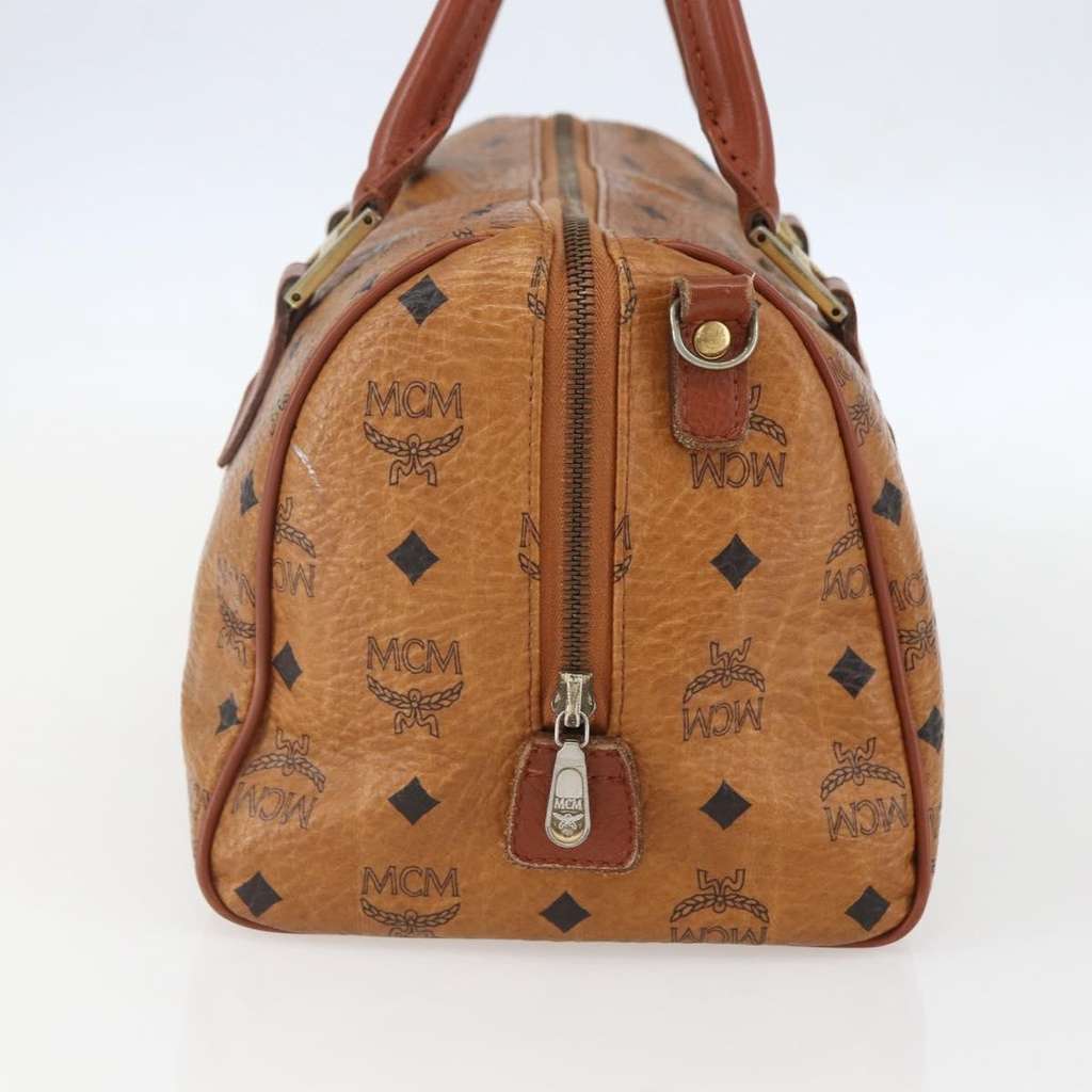 Mcm Visetos logogramme Handbag Brown Canvas Good condition - Inside View
