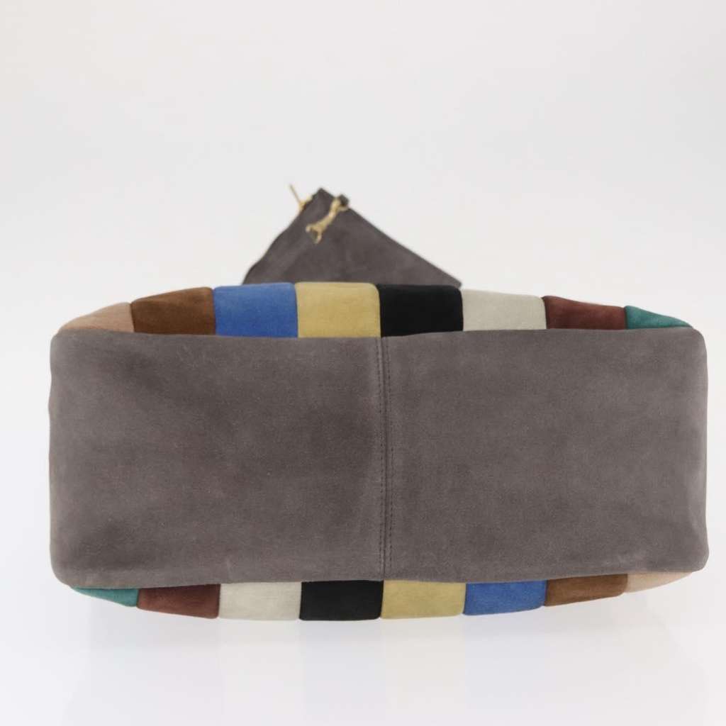 Celine Triomphe Chain Shoulder Bag Other Suede Good condition - Box View