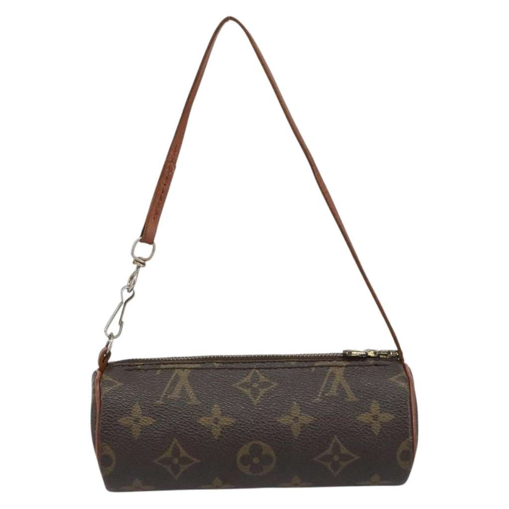 Louis Vuitton Papillon Pochette Brown Canvas Fair condition - Back View