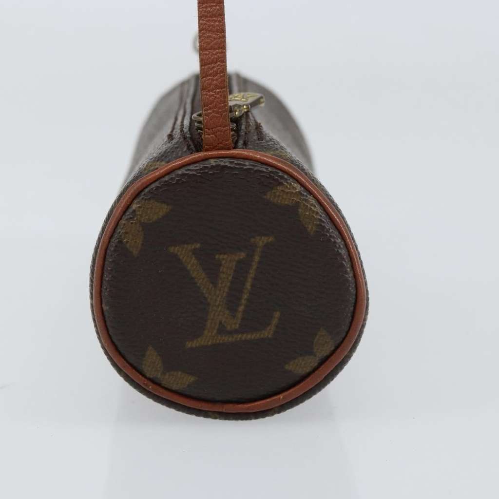 Louis Vuitton Papillon Pochette Brown Canvas Fair condition - Model View