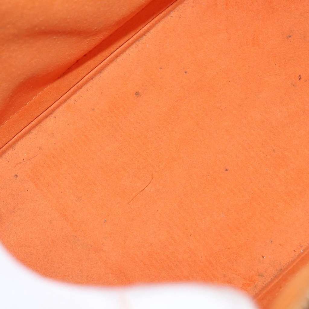 Louis Vuitton Alma Handbag Orange Leather Fair condition - Box View