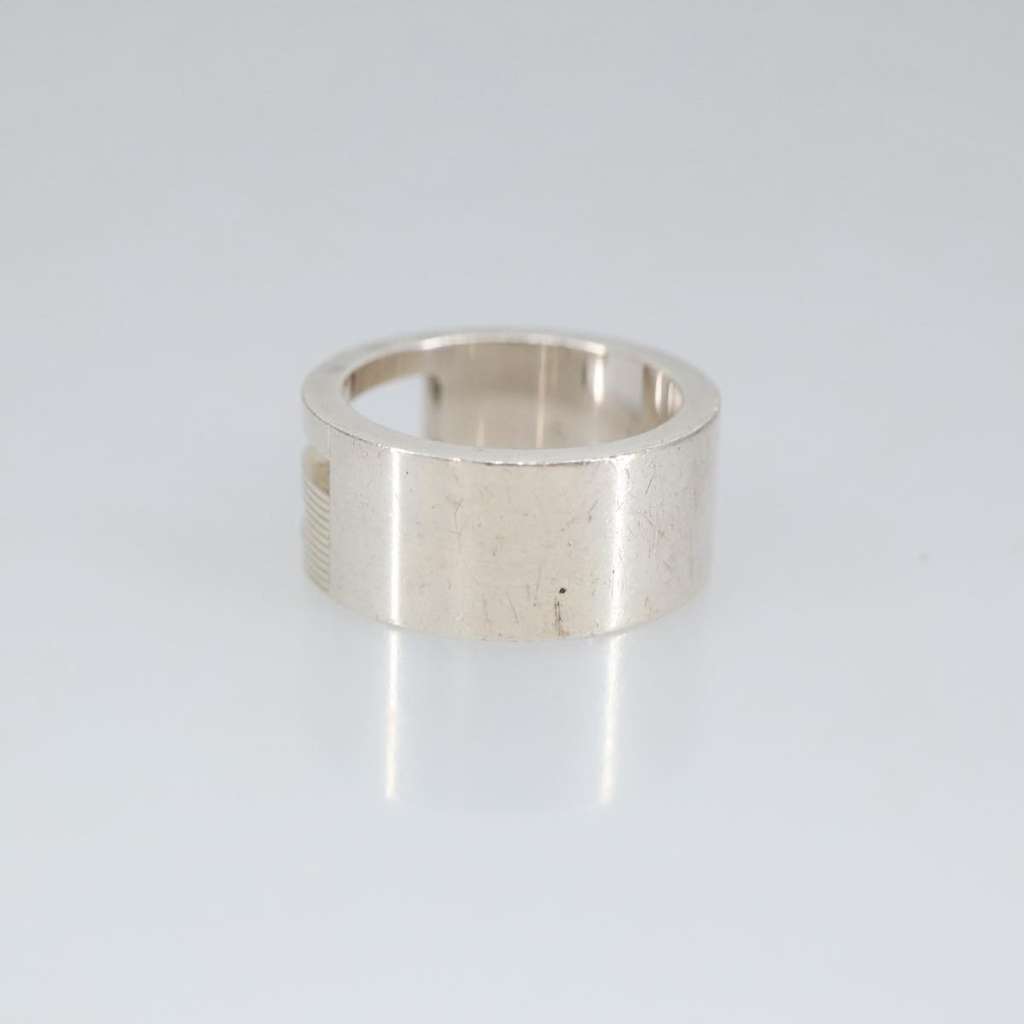 Gucci G Band Ring Silver Silver Good condition - Box View