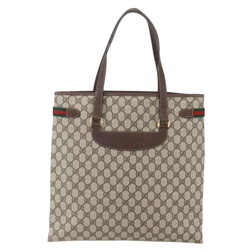 Gucci Vintage tote Beige Good condition - Back View