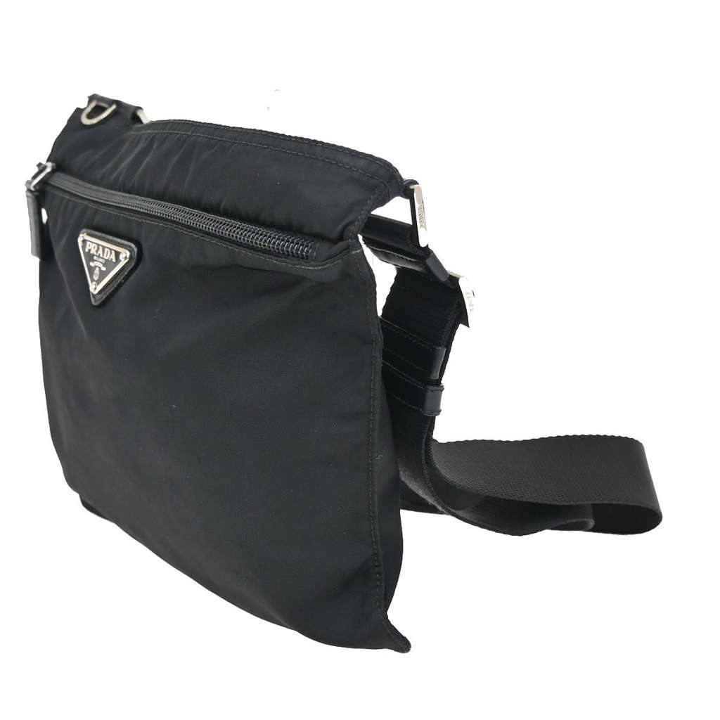 Prada Flat Messenger Bag Black Good condition - Inside View