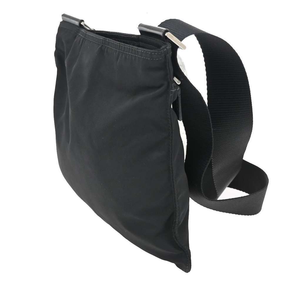 Prada Flat Messenger Bag Black Good condition - Model View
