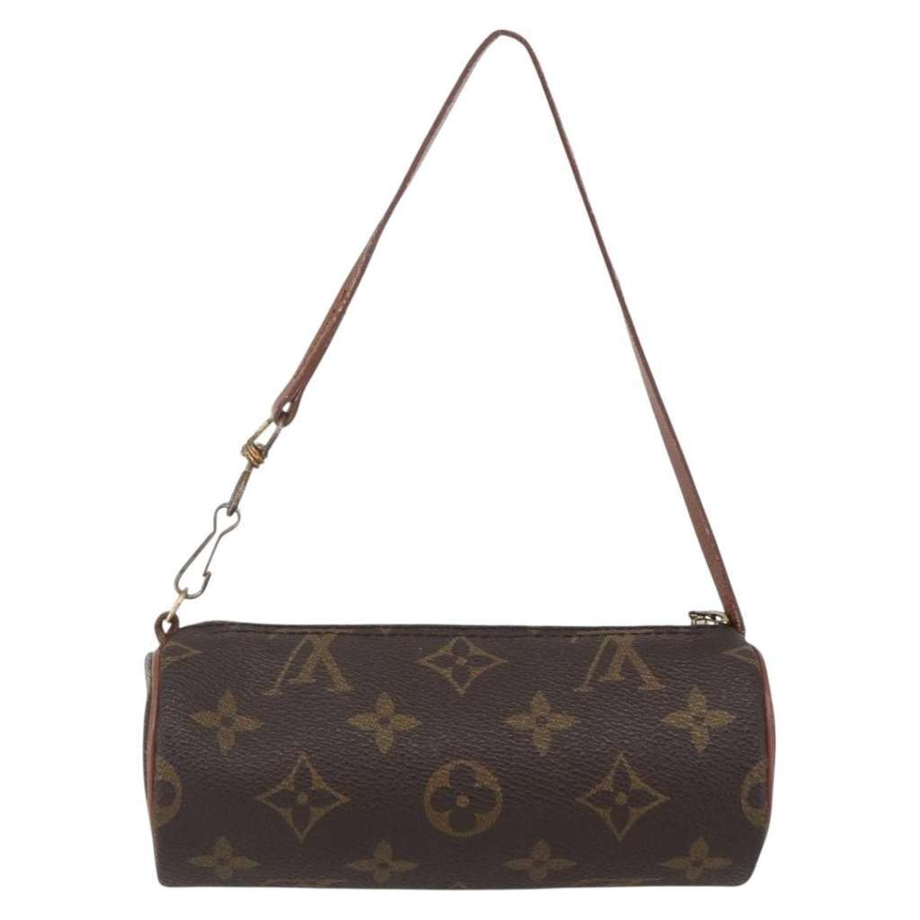 Louis Vuitton Papillon Pochette Brown Canvas Good condition - Back View