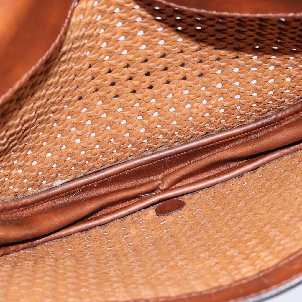 Stella Mccartney Flap Shoulder Bag Brown Polyester Good condition - Box View