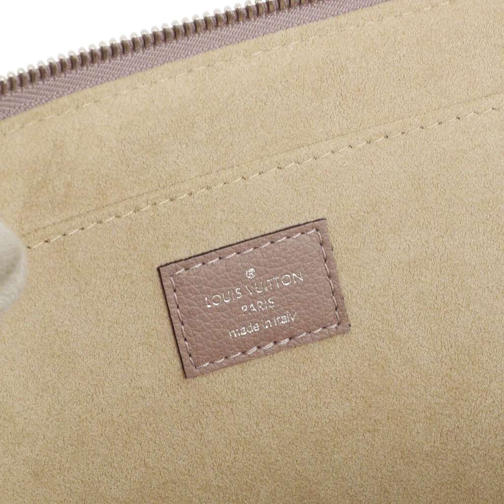 Louis Vuitton Zip Around Pochette Jour Purple Leather Very good condition - Model View