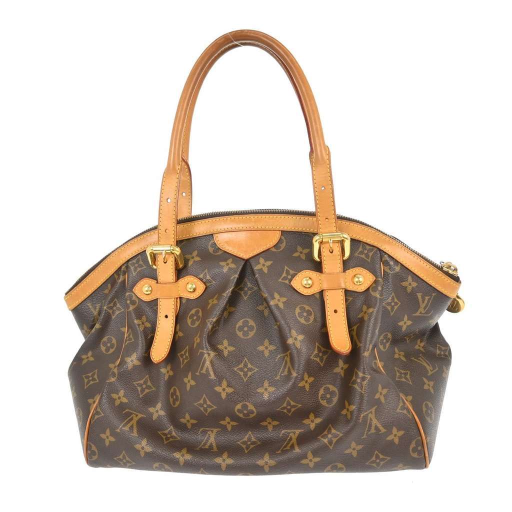 Louis Vuitton Tivoli Handbag Brown Canvas Good condition - Back View