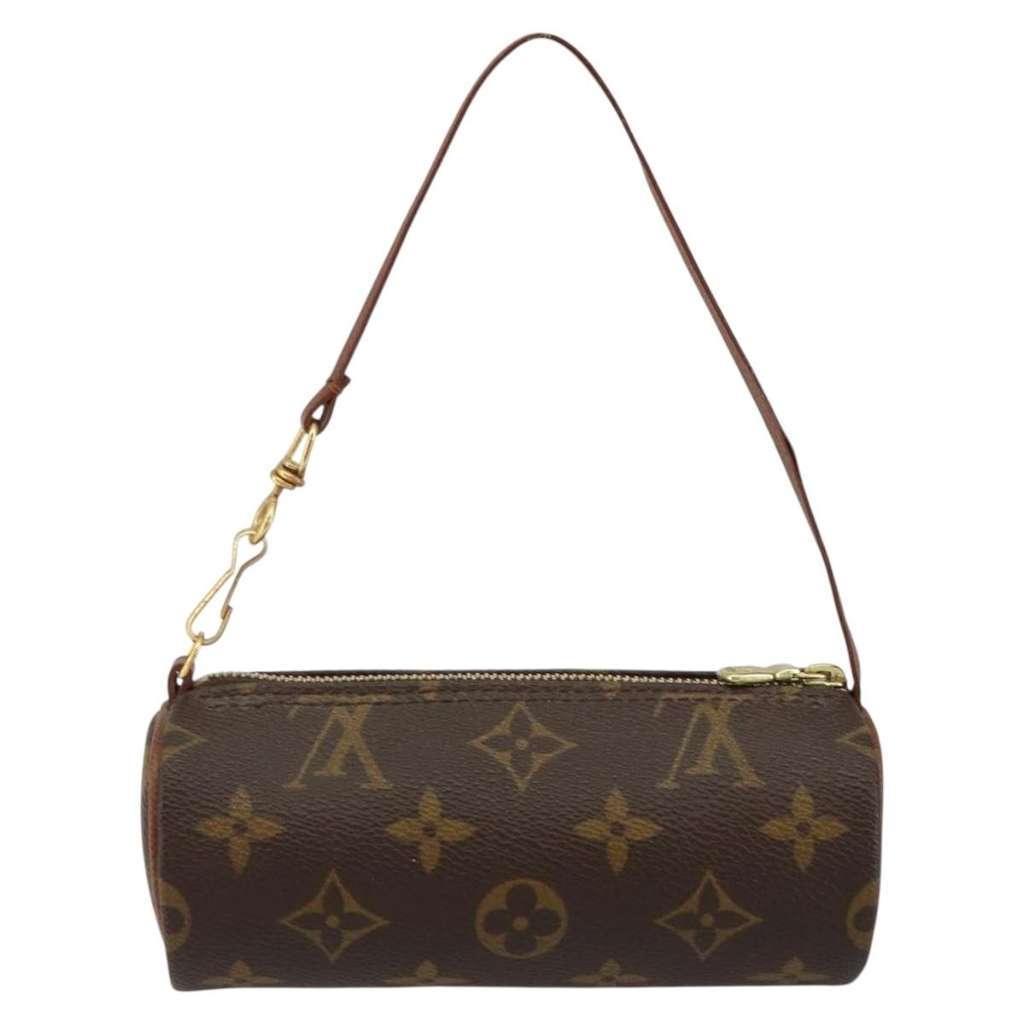 Louis Vuitton Papillon Pochette Brown Canvas Good condition - Back View