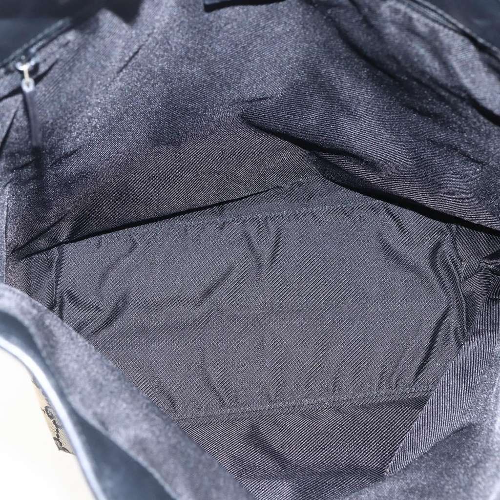 Gucci Vintage Bucket Shopping Tote Beige Canvas Good condition - Box View