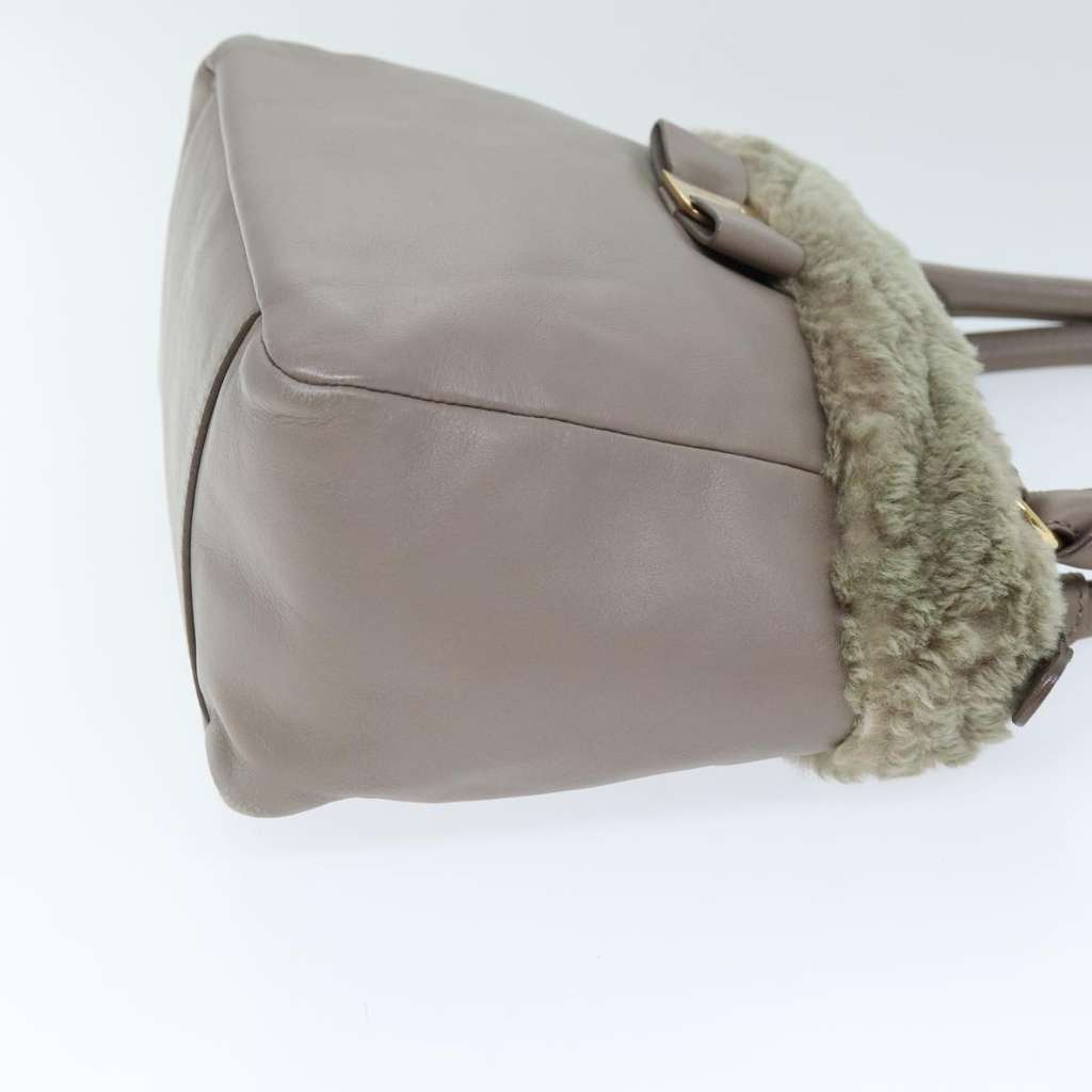 Salvatore Ferragamo Vala Handbag Pink Leather Good condition - Inside View