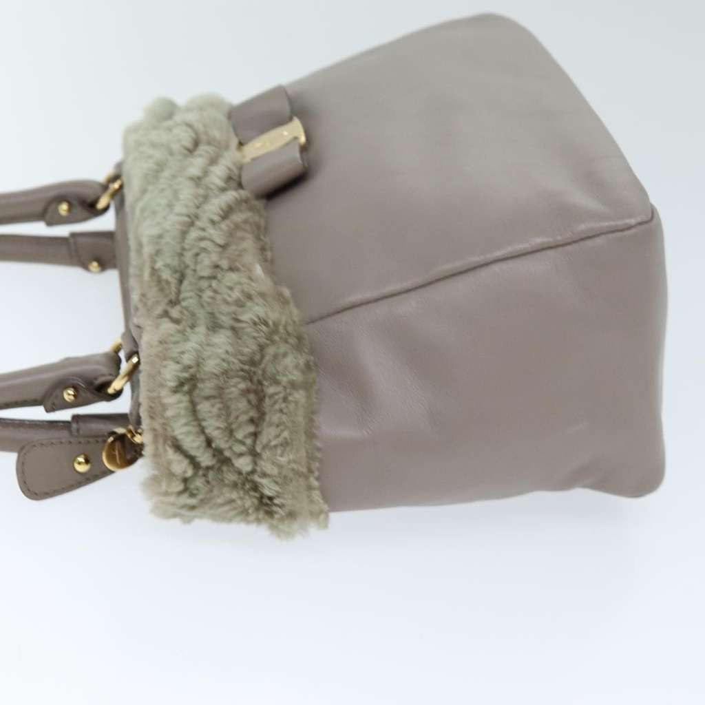 Salvatore Ferragamo Vala Handbag Pink Leather Good condition - Model View