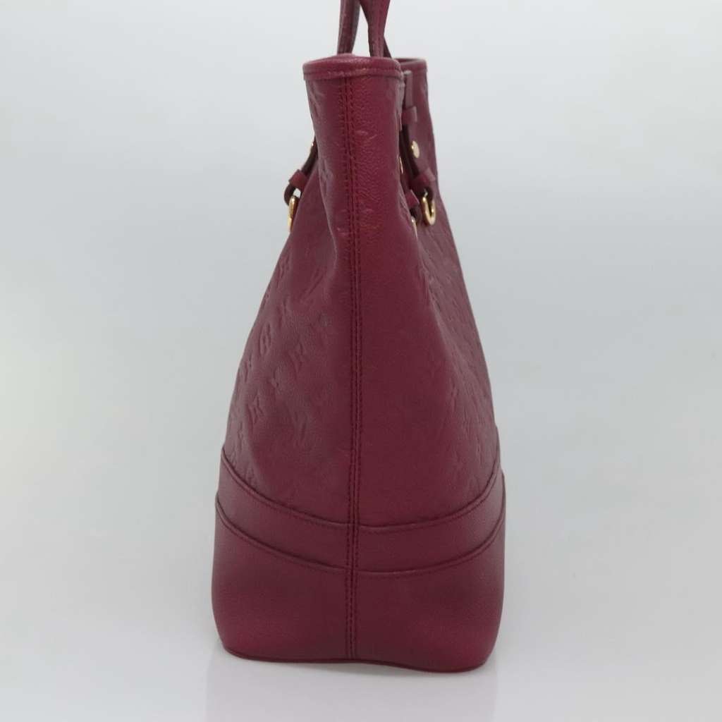 Louis Vuitton Citadine Handbag Purple Leather Good condition - Model View