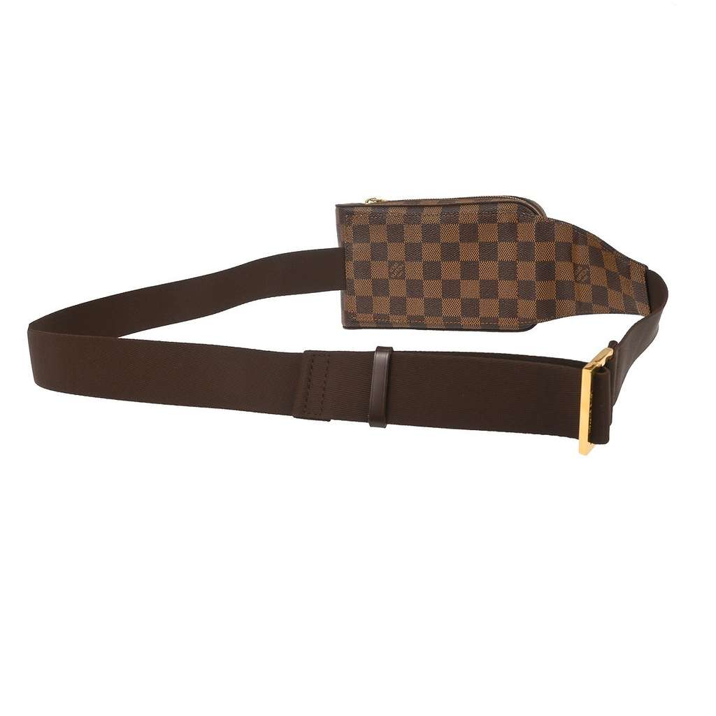 Louis Vuitton Geronimos Waist Bag Brown Canvas Good condition - Back View