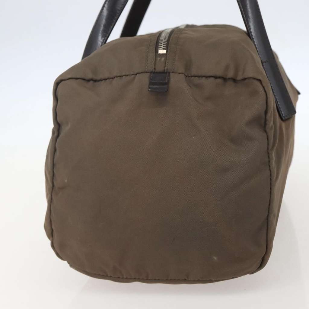 Prada Vintage Boston Bag Beige Fair condition - Model View