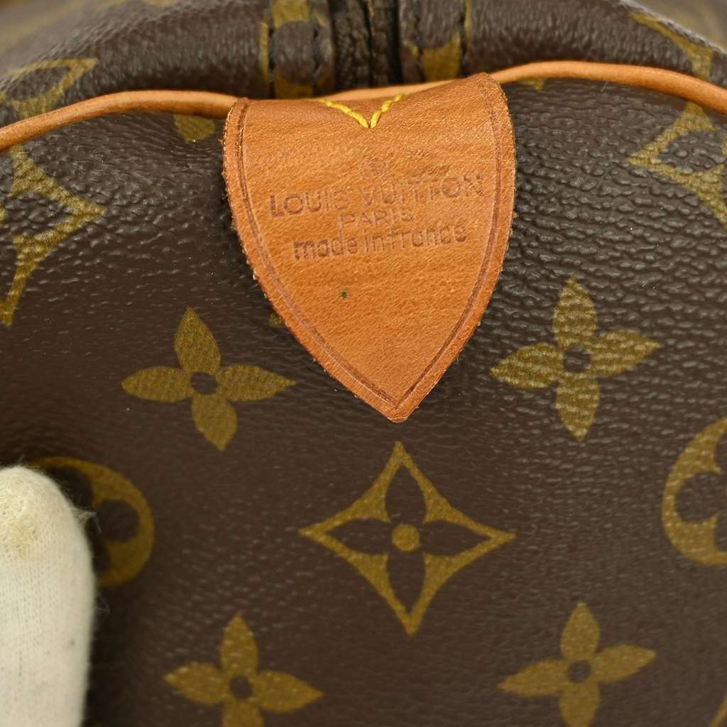 Louis Vuitton Keepall Bag Brown Canvas Good condition - Box View