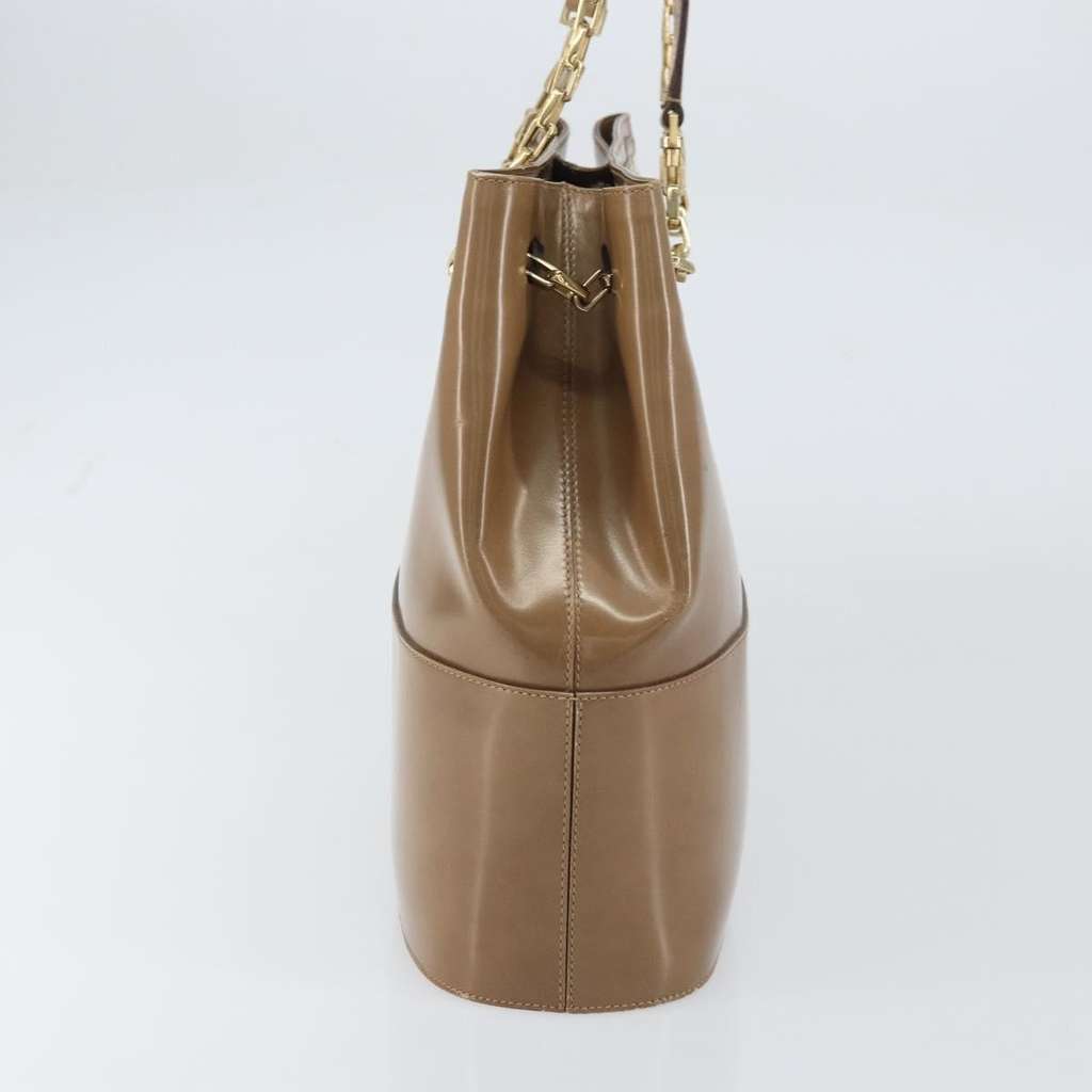 Salvatore Ferragamo Vintage Shoulder Bag Beige Good condition - Model View