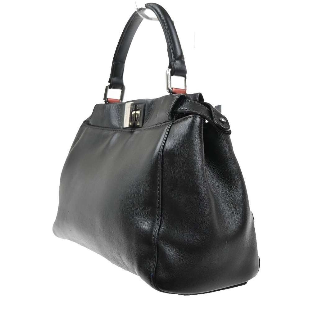 Fendi Peekaboo Bag Black Leather Good condition - Inside View