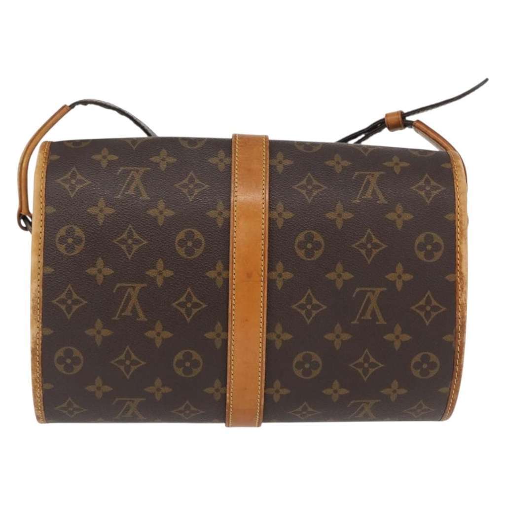 Louis Vuitton Marne Crossbody Bag Brown Canvas Fair condition - Back View