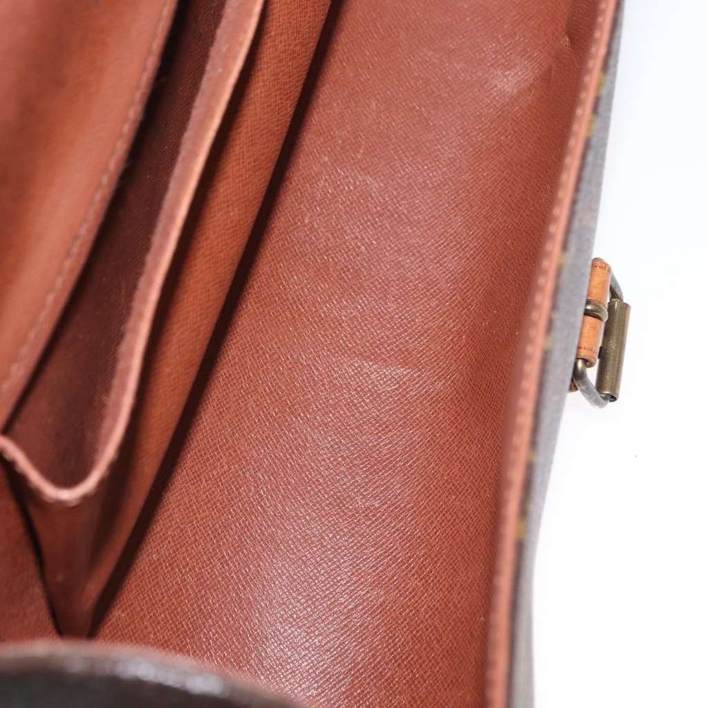 Louis Vuitton Marne Crossbody Bag Brown Canvas Fair condition - Box View