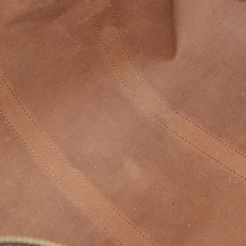 Louis Vuitton Keepall Bandouliere Bag Brown Canvas Fair condition - Box View