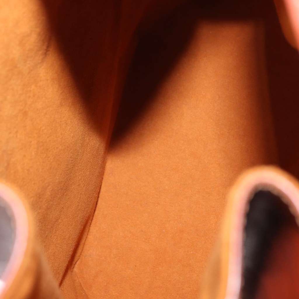 Louis Vuitton Vintage Sac d'Epaule Handbag Brown Leather Good condition - Box View