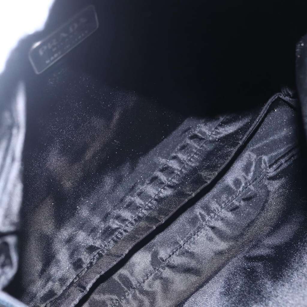 Prada Zip Messenger Black Fair condition - Box View