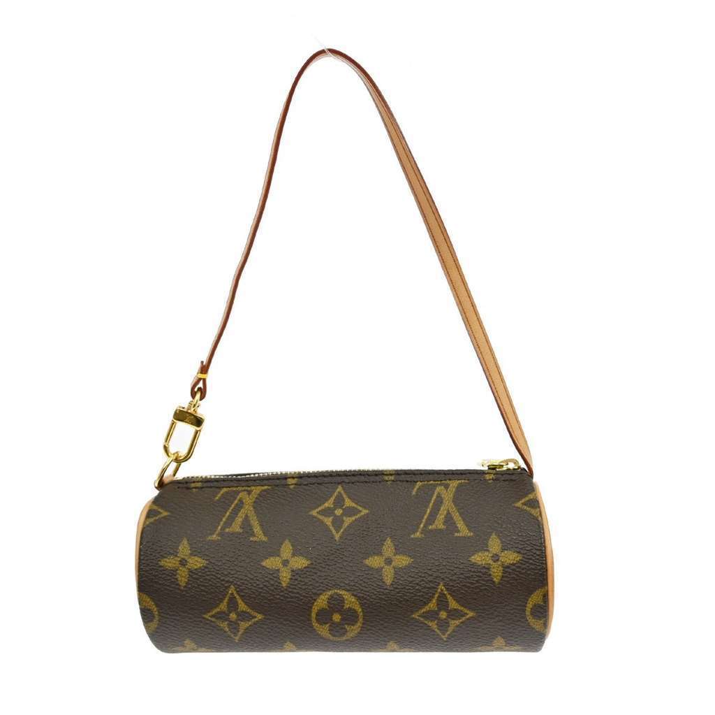 Louis Vuitton Papillon Pochette Brown Canvas Good condition - Back View